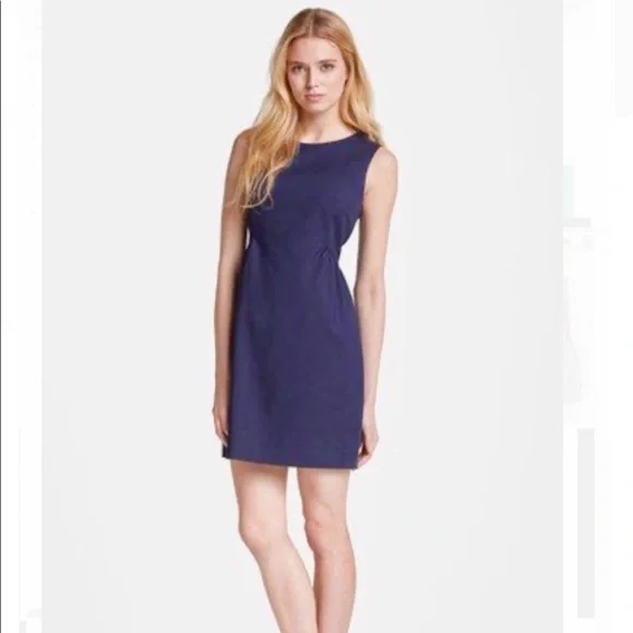 Kate Spade Women’s New York Rhys Sleeveless Navy Sheath Dress Size 0 - Picture 7 of 9